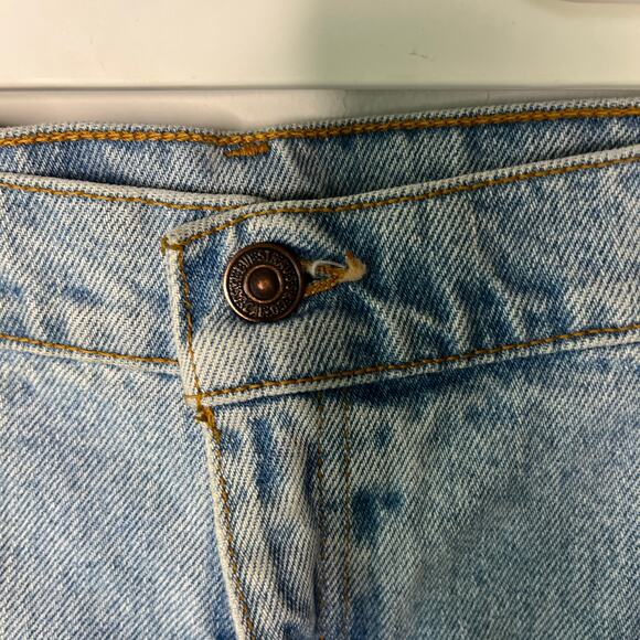 Vintage Levi's Women's Jeans Sz 16 Blue 550 Relaxed Fit Tapered Leg Made in USA - Picture 5 of 11